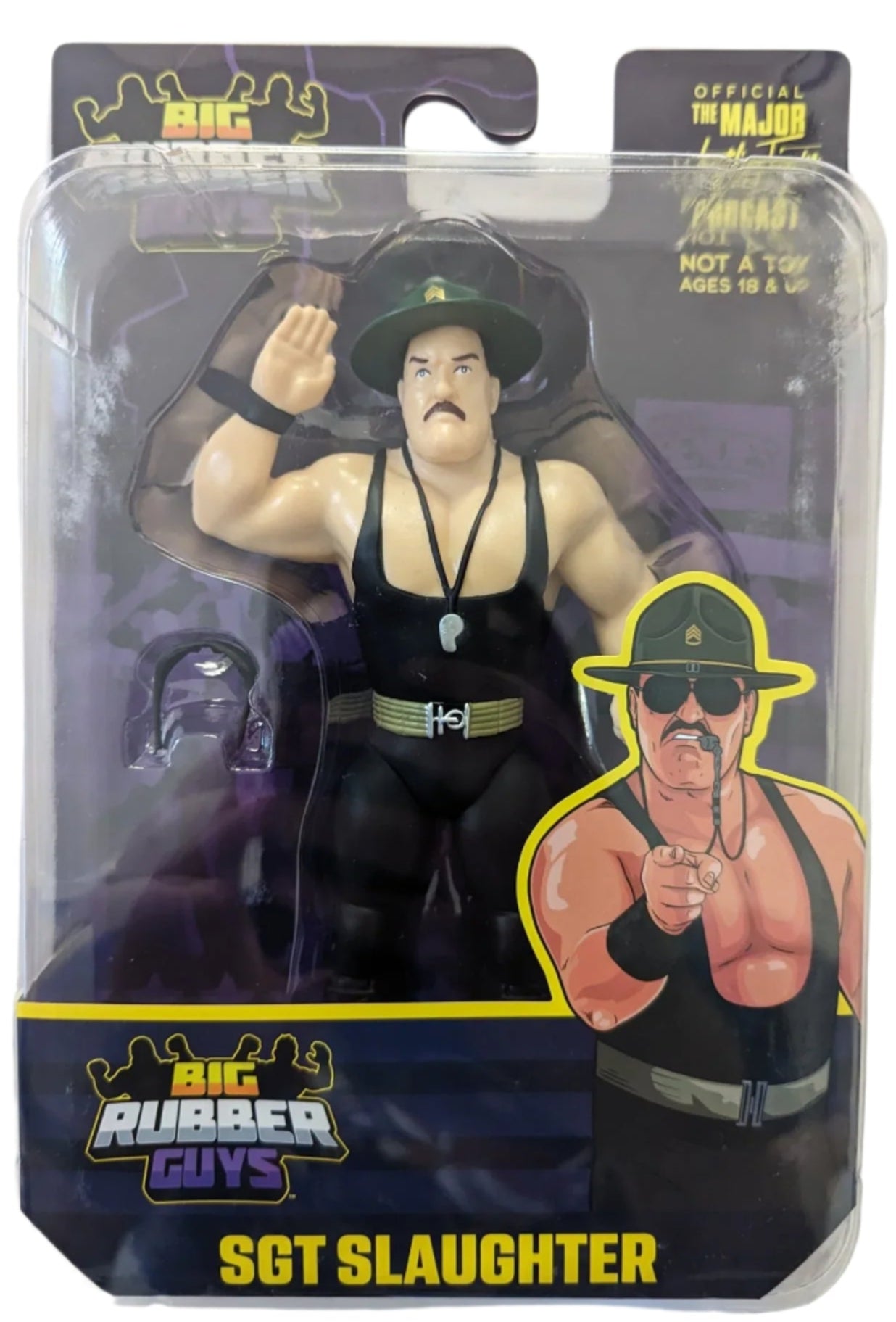 Big Rubber Guys Sgt. Slaughter Series 3 Action & Toy Figures PWcatalog