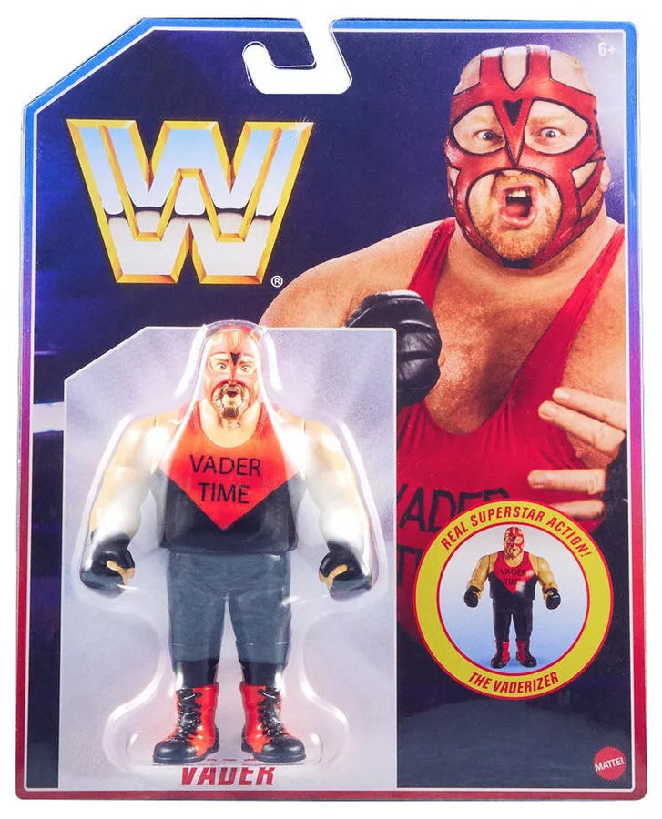 WWE Mattel Retro Wave 4 Vader Action & Toy Figures PWcatalog