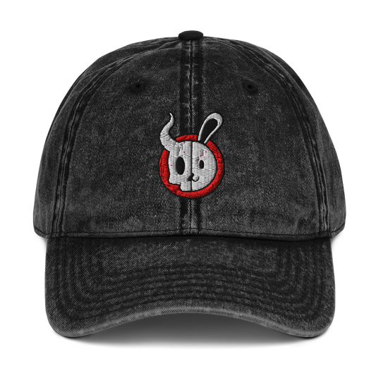 Demon Bunny "Dual Chaos" Vintage Baseball Hat Baseball Hats PW Catalog