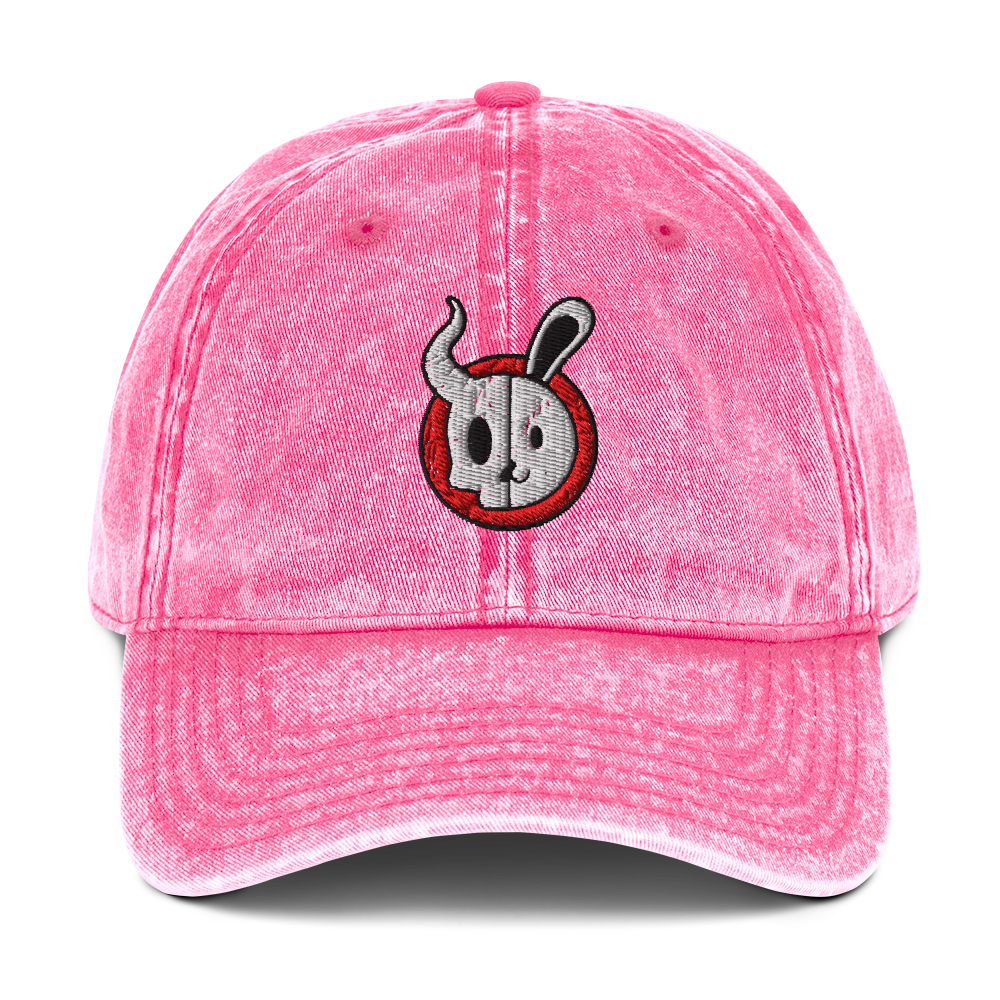 Demon Bunny "Dual Chaos" Vintage Baseball Hat Baseball Hats PW Catalog