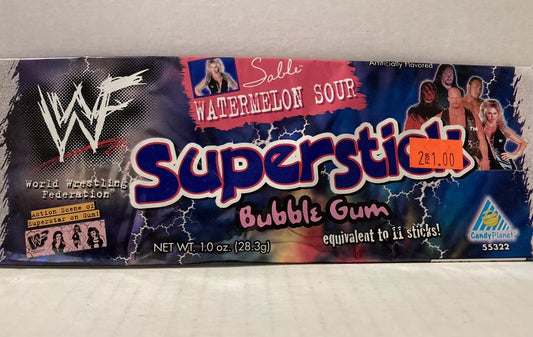 WWF Sable Superstick 1999  Bubble Gum Watermelon Sour