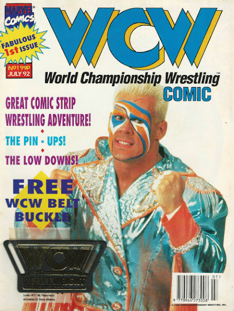 WCW Marvel comics UK Vol 01 July 1992 Magazines & Newspapers PWcatalog