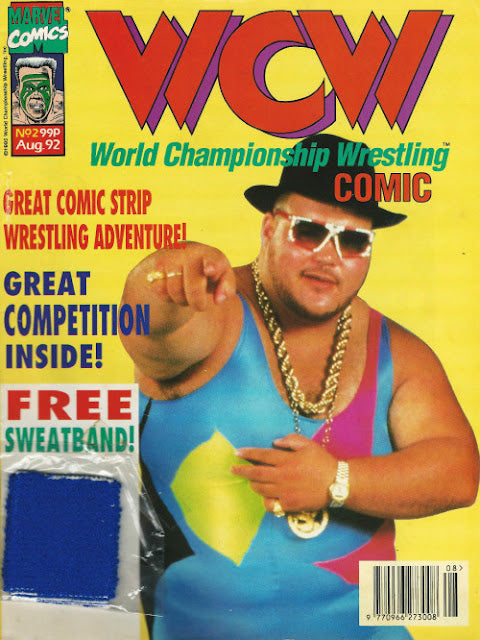 WCW Marvel comics UK Vol 02 August 1992 Magazines & Newspapers PWcatalog