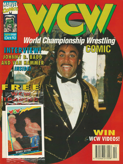 WCW Marvel comics UK Vol 04 October 1992 Magazines & Newspapers PWcatalog