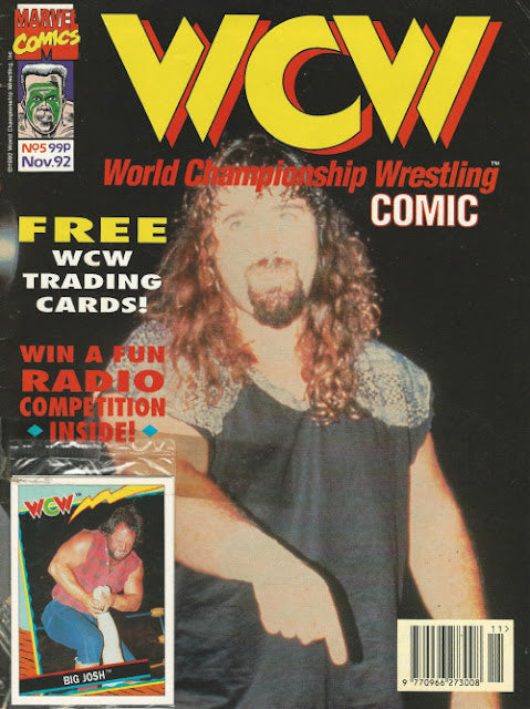 WCW Marvel comics UK Vol 05 November 1992 Magazines & Newspapers PWcatalog