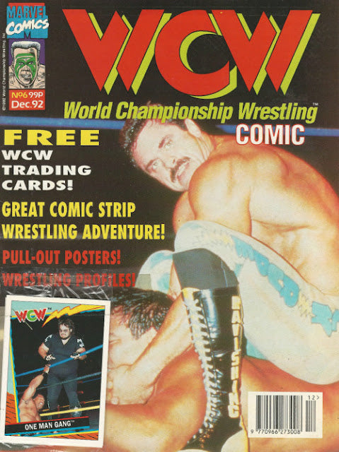 WCW Marvel comics UK Vol 06 December 1992 Magazines & Newspapers PWcatalog