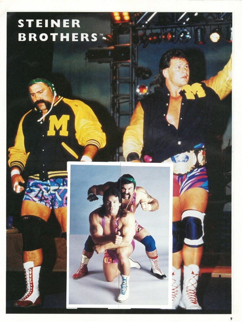 WCW Stickers Album 1992 UK Exclusive Stickers Album PW Catalog