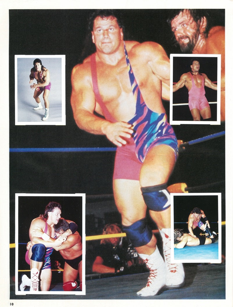 WCW Stickers Album 1992 UK Exclusive Stickers Album PW Catalog