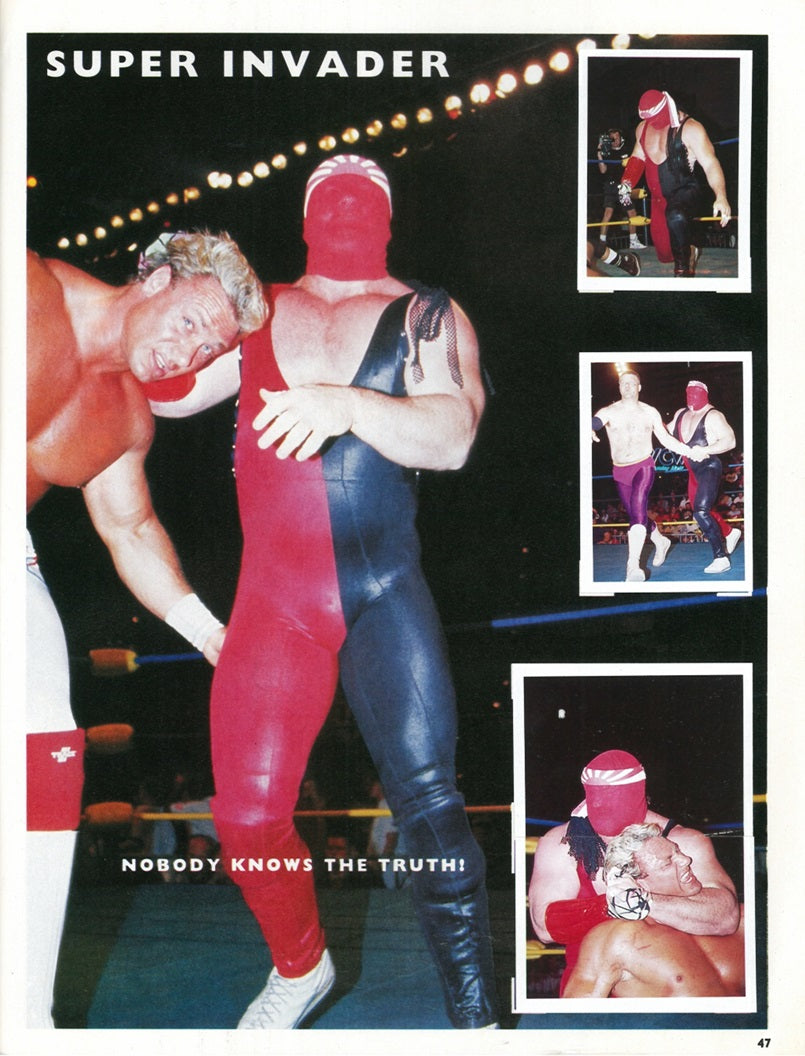 WCW Stickers Album 1992 UK Exclusive Stickers Album PW Catalog