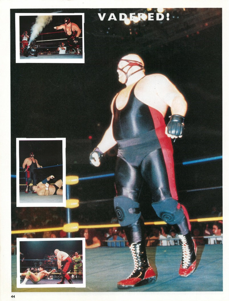 WCW Stickers Album 1992 UK Exclusive Stickers Album PW Catalog