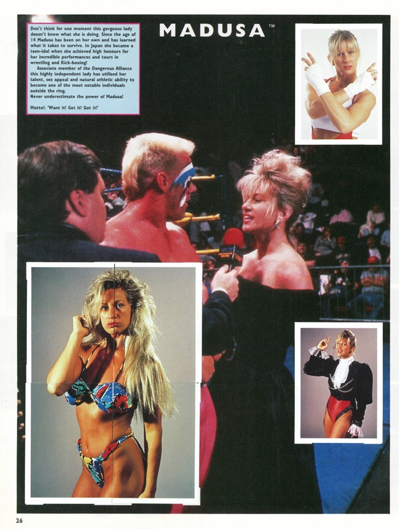 WCW Stickers Album 1992 UK Exclusive Stickers Album PW Catalog