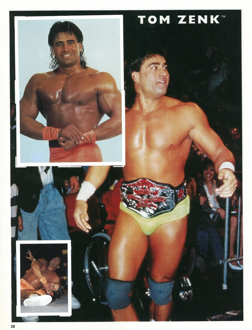 WCW Stickers Album 1992 UK Exclusive Stickers Album PW Catalog