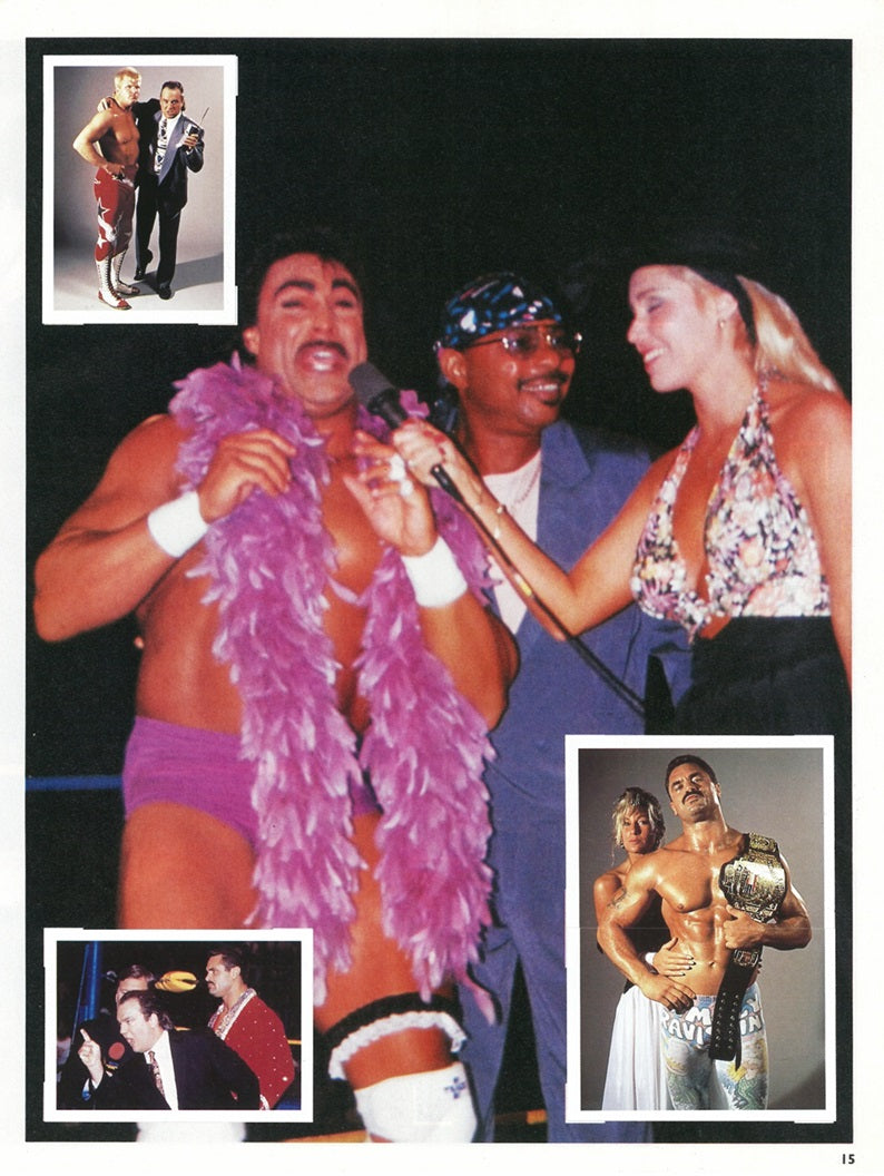 WCW Stickers Album 1992 UK Exclusive Stickers Album PW Catalog