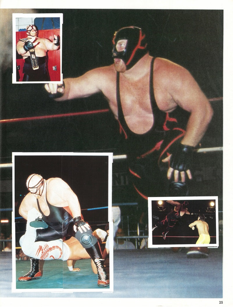 WCW Stickers Album 1992 UK Exclusive Stickers Album PW Catalog