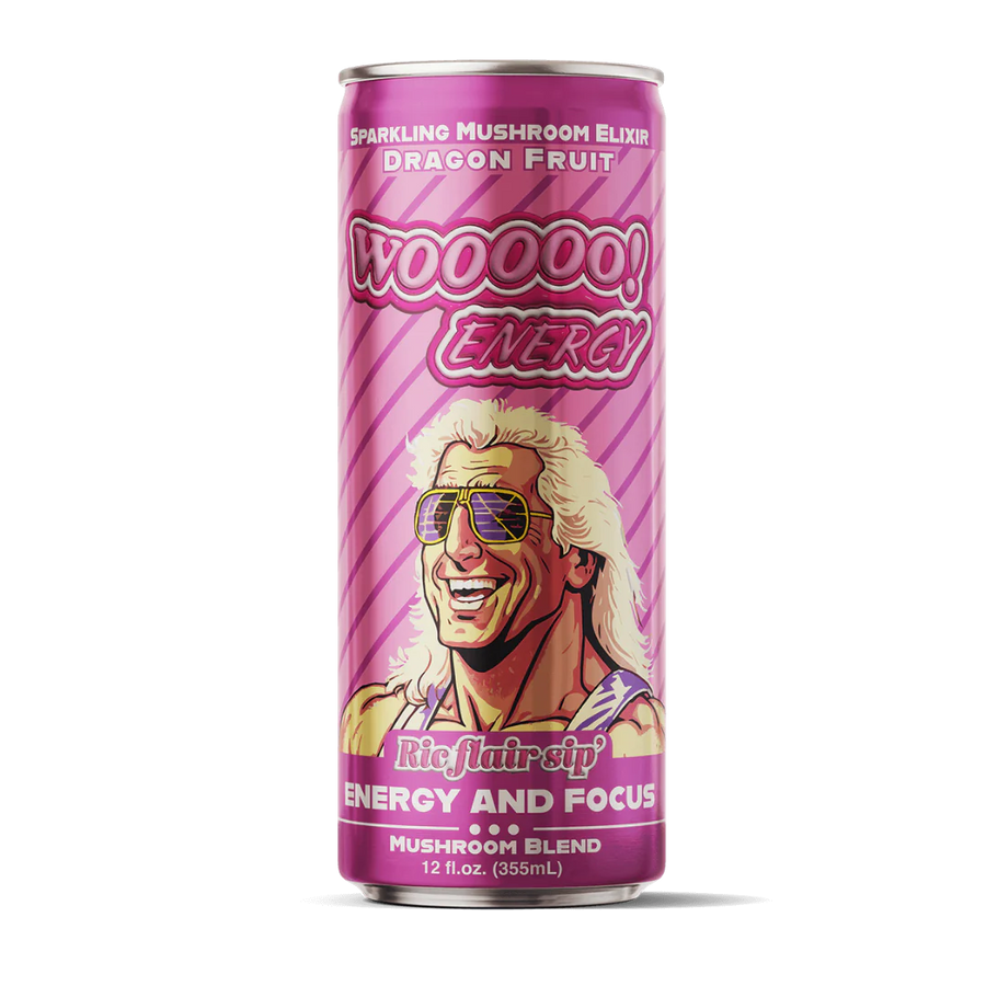 Ric Flair Woo energy Sparkling Mushroom Dragon Fruit PW Catalog