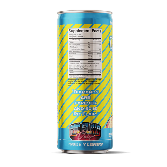 Ric Flair Woo Energy Sparkling Mushroom Lemon - image 2