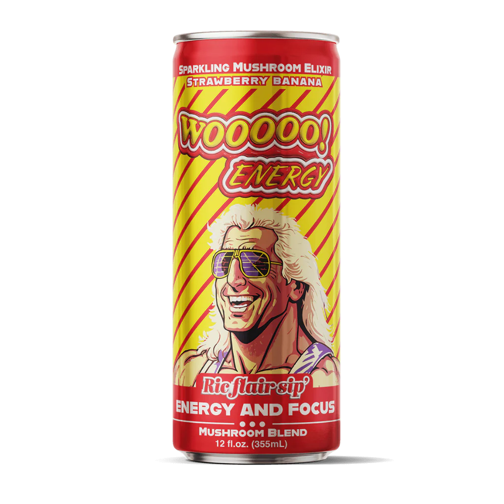 Ric Flair Woo energy Sparkling Mushroom Strawberry Banana