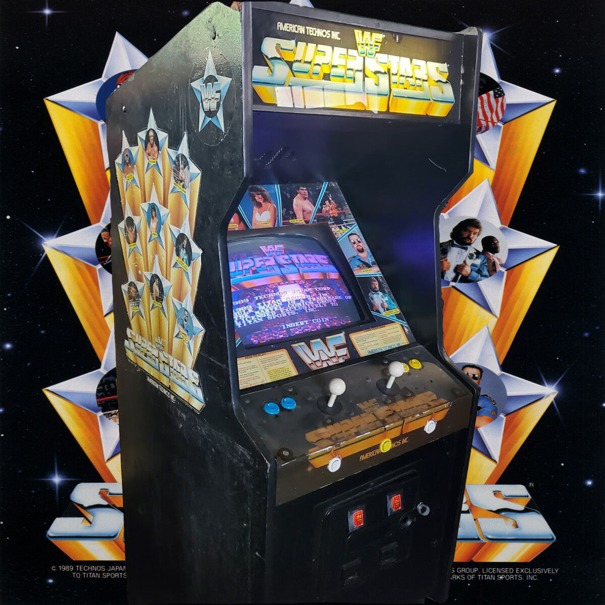 WWF Superstars [Arcade] PWcatalog