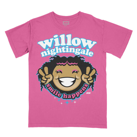 Willow Nightingale Smile Happens T-Shirt T-Shirt PW Catalog
