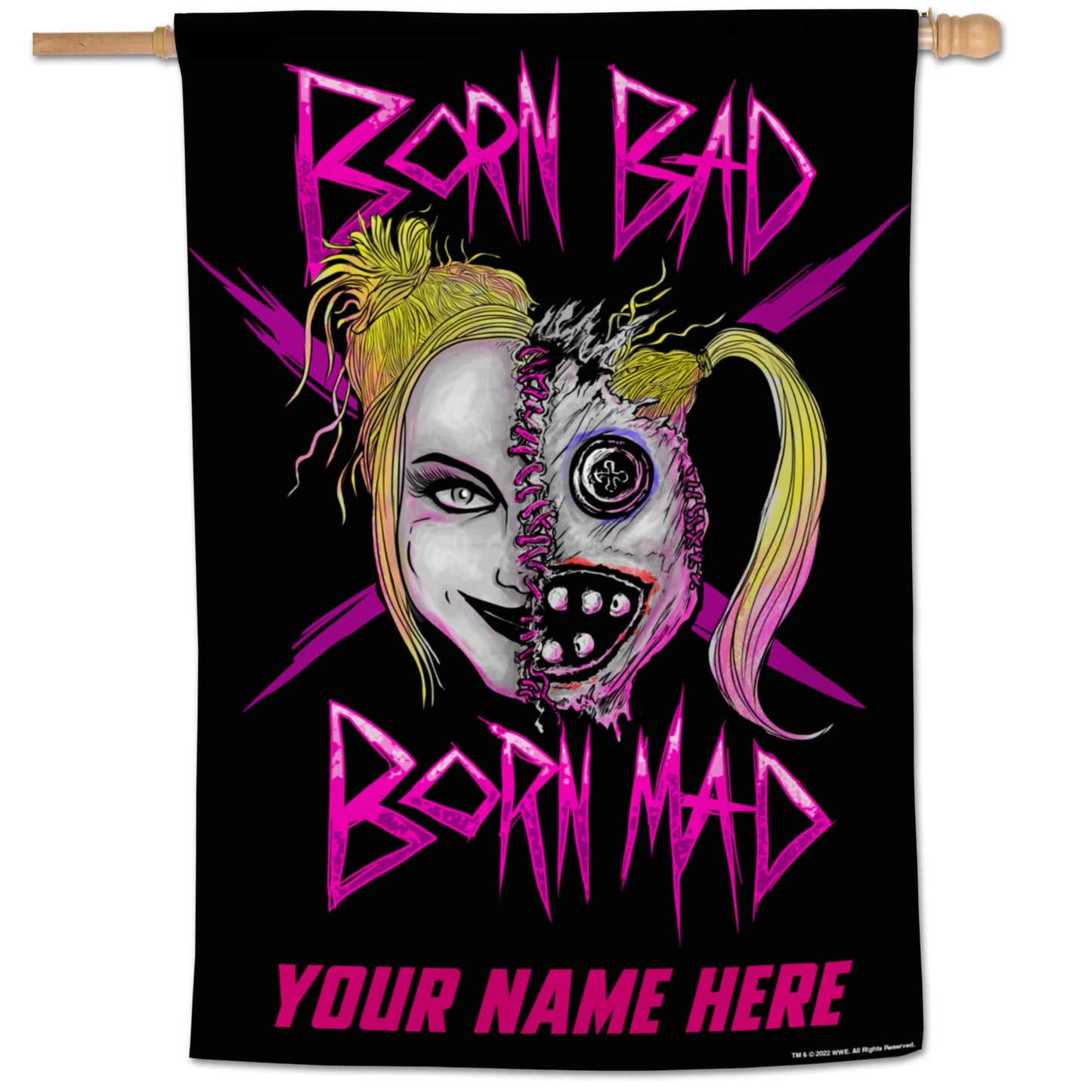WinCraft Alexa Bliss 27'' x 37'' One-Sided Personalized Vertical Banner