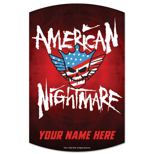 WinCraft Cody Rhodes 11'' x 17'' Personalized Wood Sign