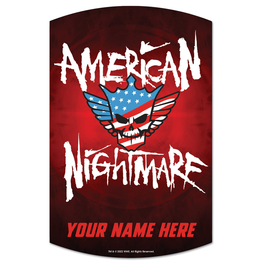 WinCraft Cody Rhodes 11'' x 17'' Personalized Wood Sign