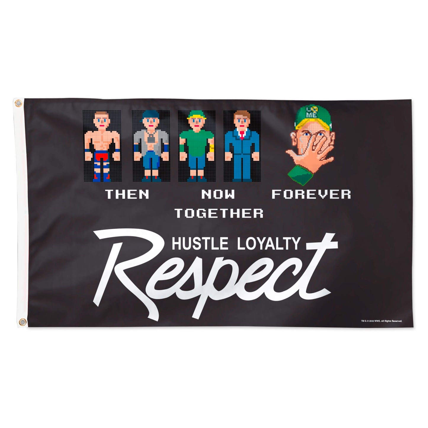 WinCraft John Cena 3' x 5' Single-Sided Flag