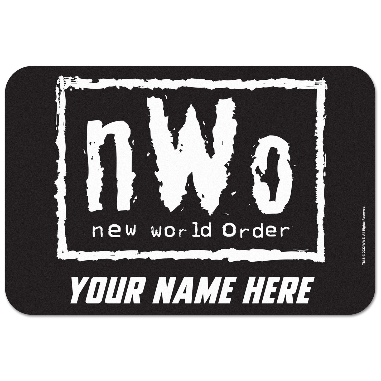 WinCraft nWo 20'' x 30'' Personalized Floor Mat