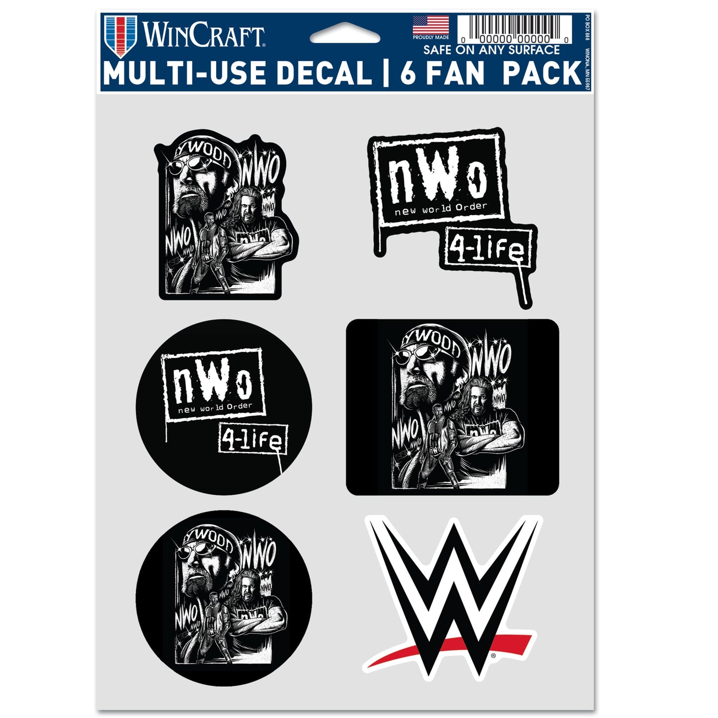 WinCraft nWo Six-Pack Decal Set