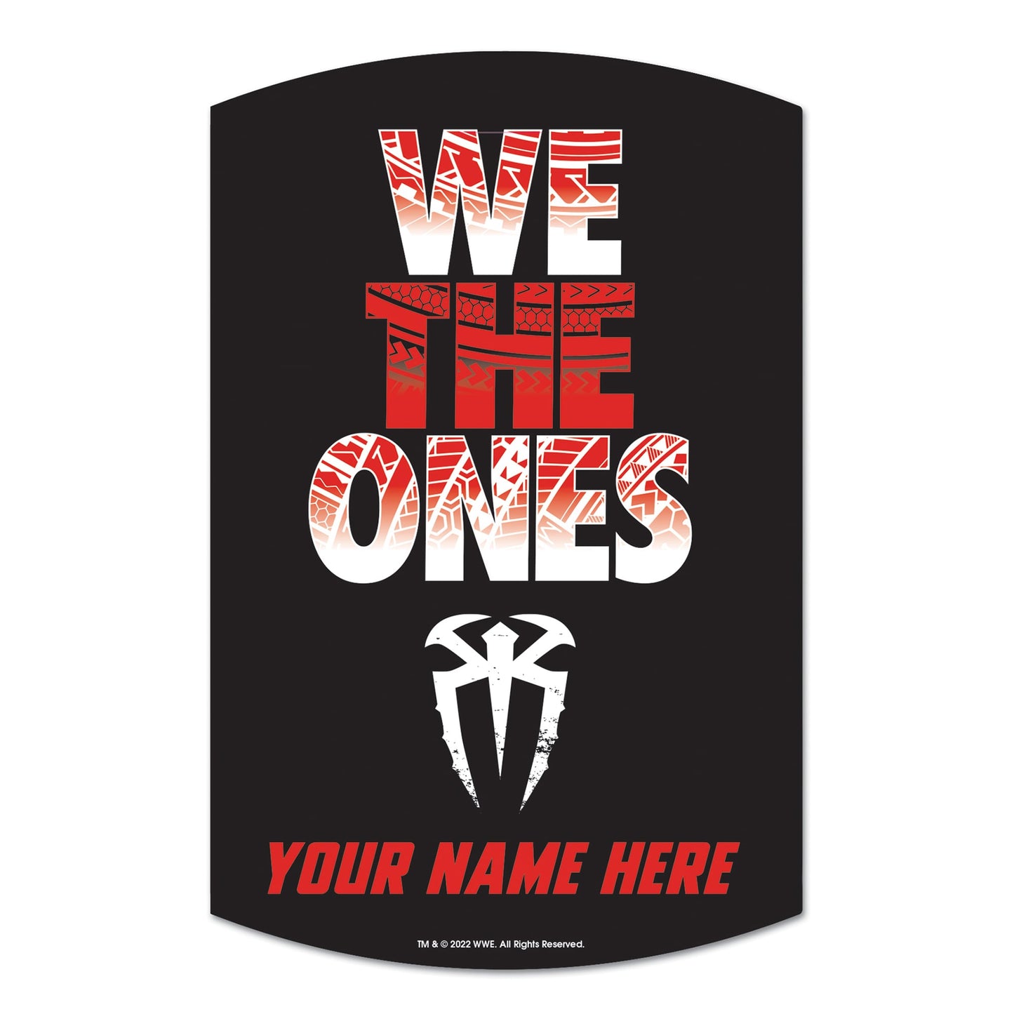 WinCraft Roman Reigns 11'' x 17'' Personalized Wood Sign