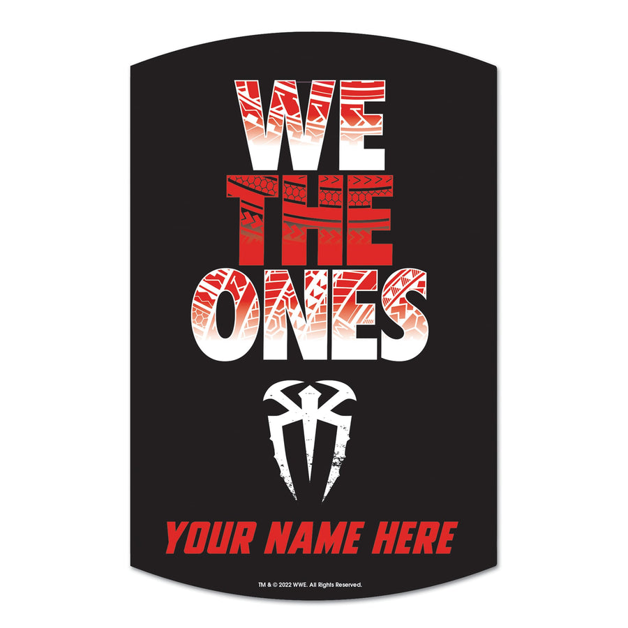 WinCraft Roman Reigns 11'' x 17'' Personalized Wood Sign