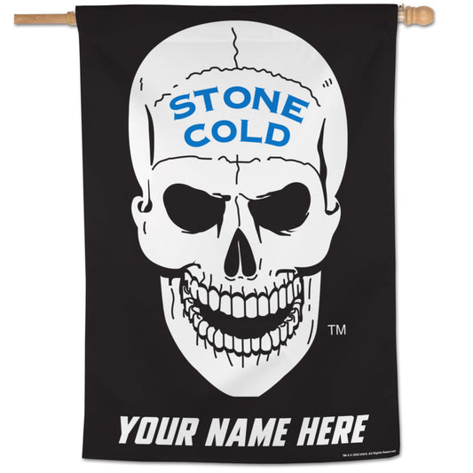 WinCraft "Stone Cold" Steve Austin 27'' x 37'' One-Sided Personalized Vertical Banner