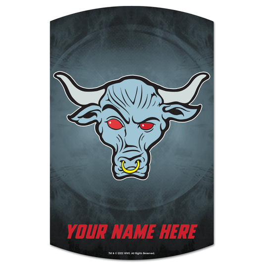 WinCraft The Rock 11'' x 17'' Personalized Wood Sign