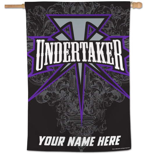 WinCraft The Undertaker 27'' x 37'' One-Sided Personalized Vertical Banner