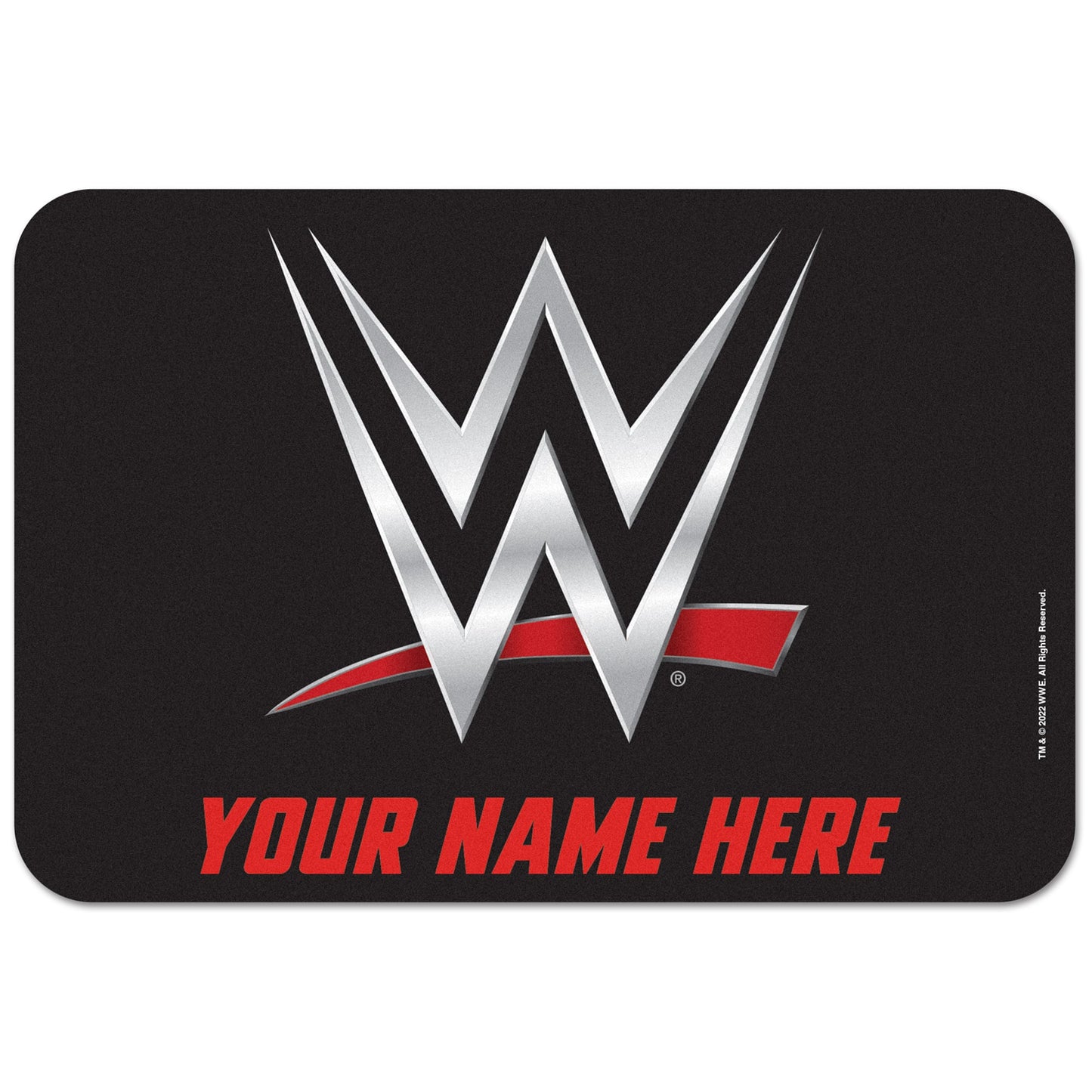WinCraft WWE 20'' x 30'' Personalized Floor Mat