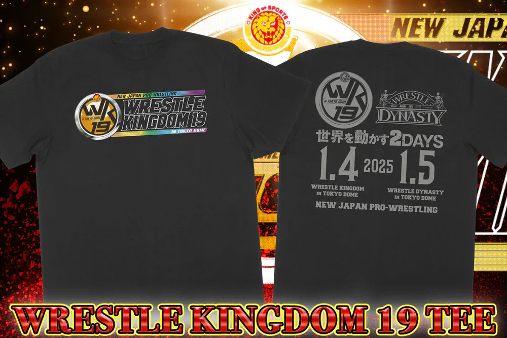 WRESTLE KINGDOM 19 T-shirt T-Shirt PW Catalog