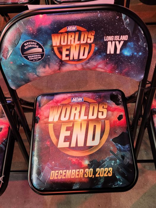 AEW  Worlds End Event Chair