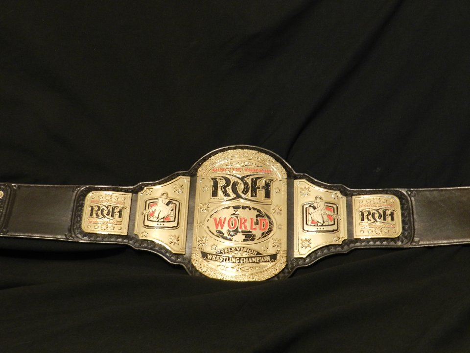 Ring of Honor World TV Title Championship Belt