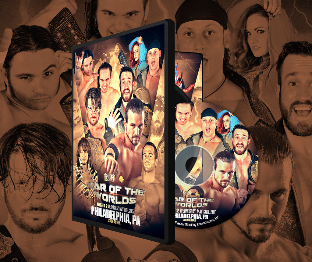 05/13/15 WAR OF THE WORLDS '15 NIGHT #2 - Philadelphia, Pa (DVD)