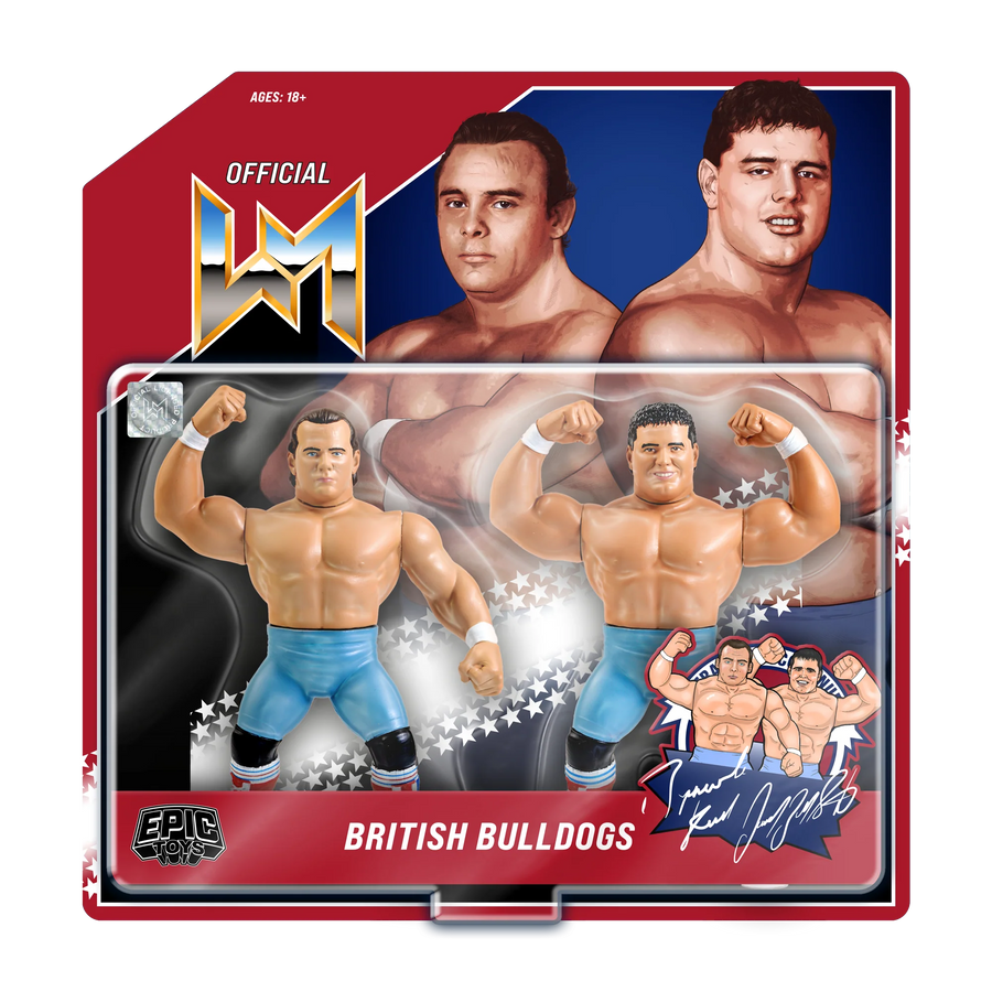 Epic Toys Wrestling Megastars British Bulldogs [Exclusive] Action & Toy Figures Pwcatalog