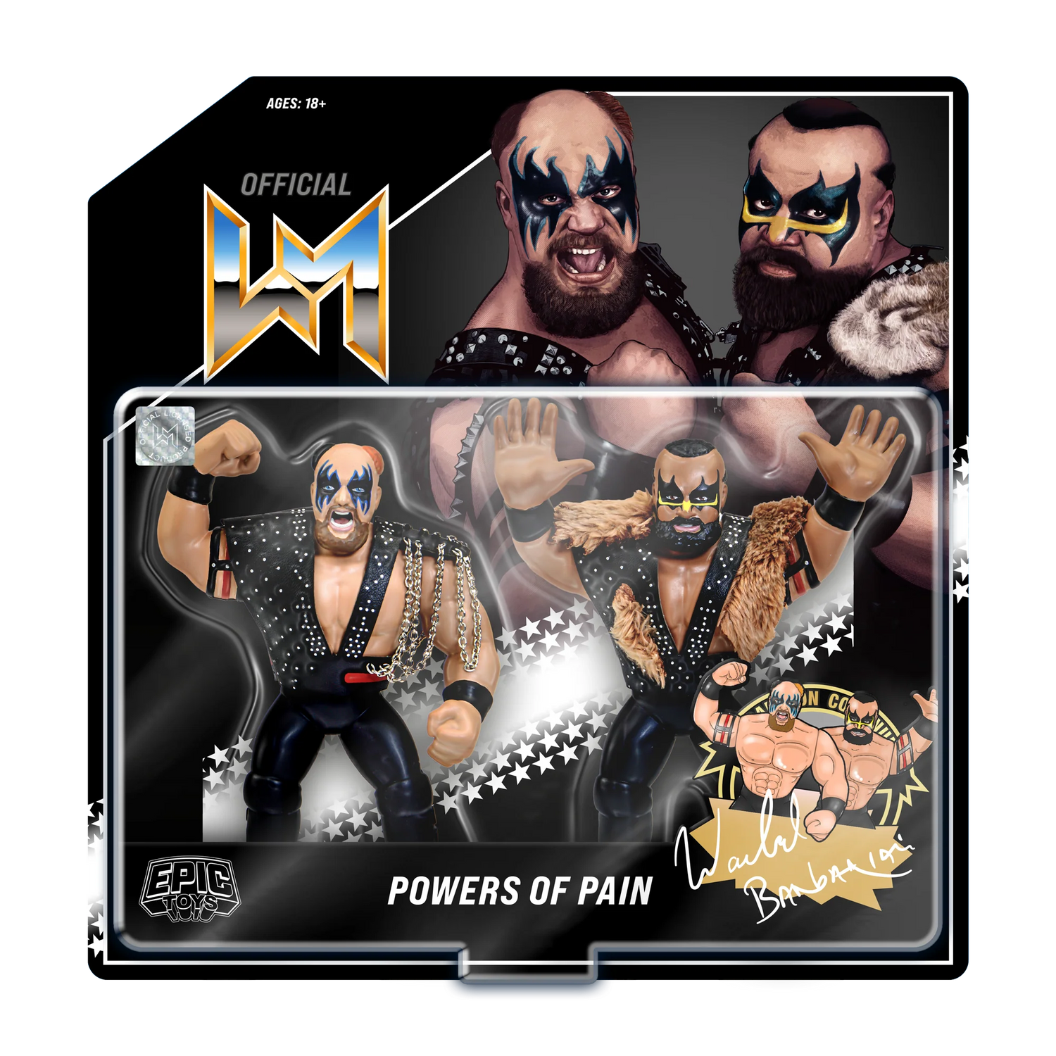 Epic Toys Wrestling Megastars Powers of Pain [Exclusive] Action & Toy Figures Pwcatalog