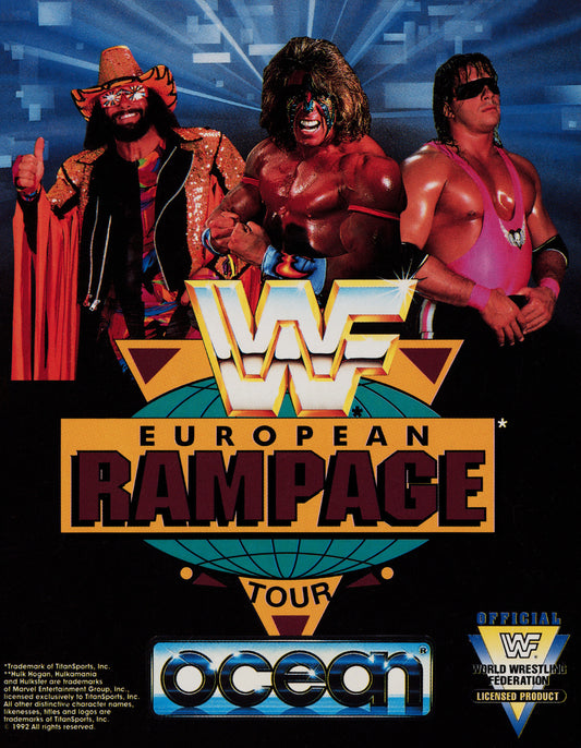 WWF European Rampage Tour [Commodore 64] PWcatalog