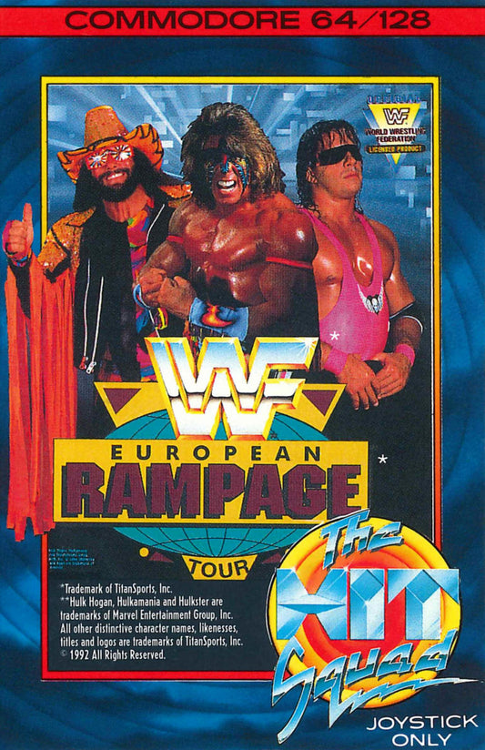 WWF European Rampage Tour [Commodore 64] PWcatalog