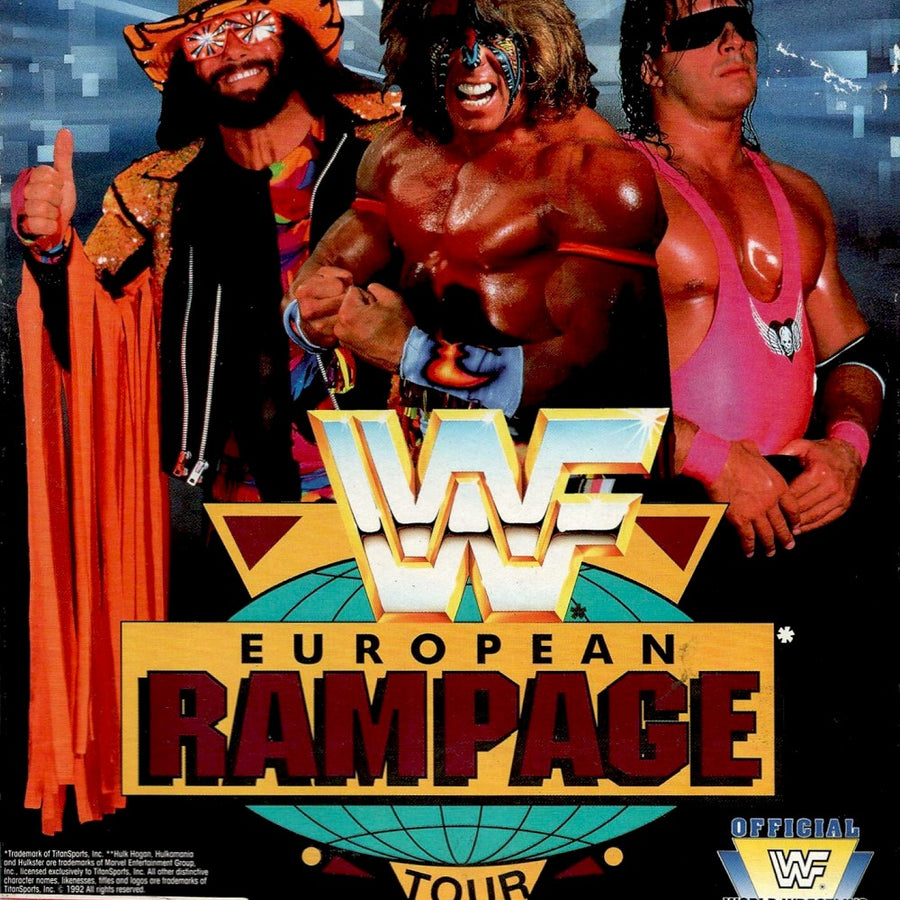WWF European Rampage Tour [Atari ST] PWcatalog