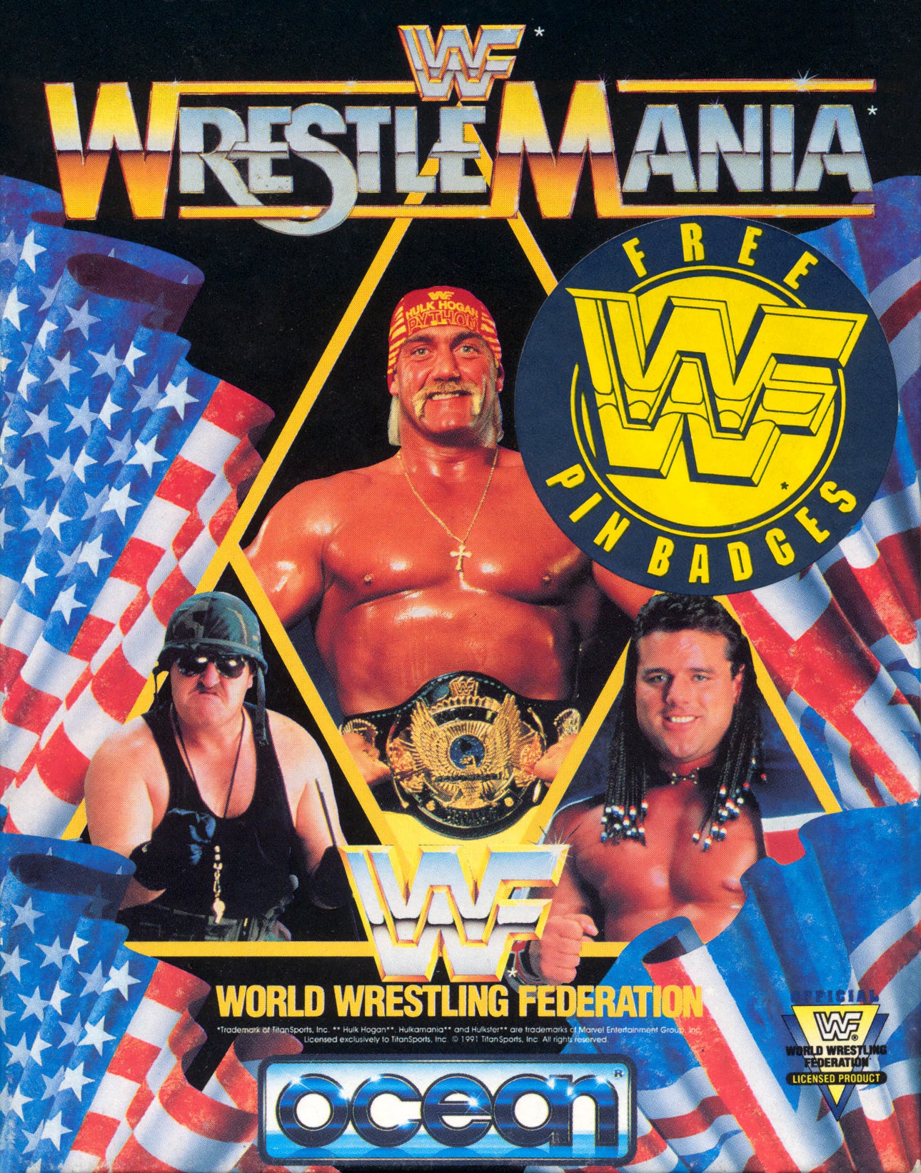 WWF WrestleMania [Commodore 64] PWcatalog
