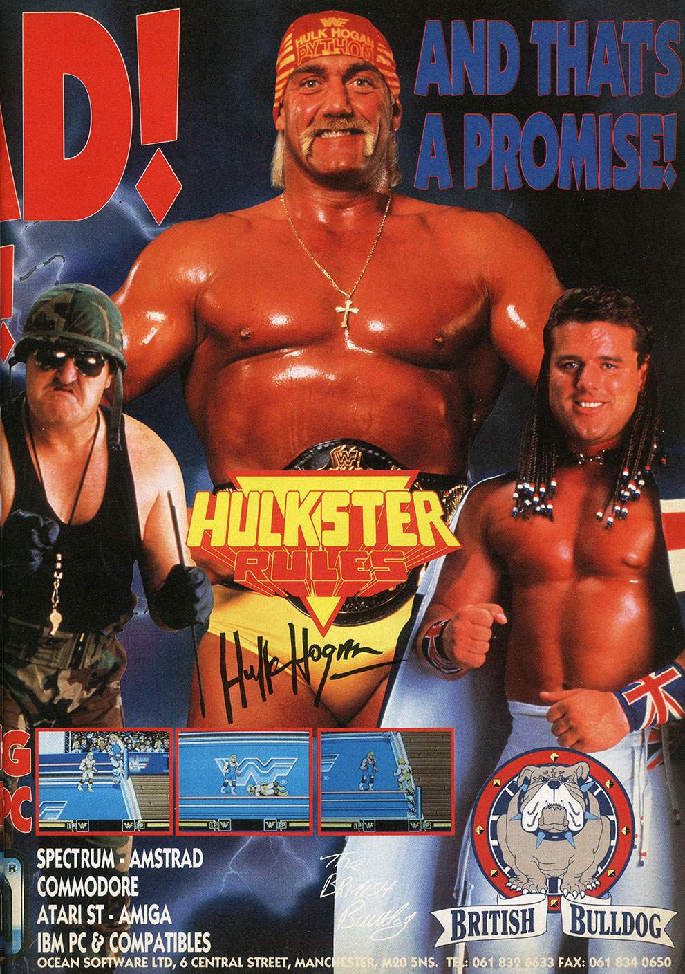 WWF WrestleMania [Commodore 64] PWcatalog