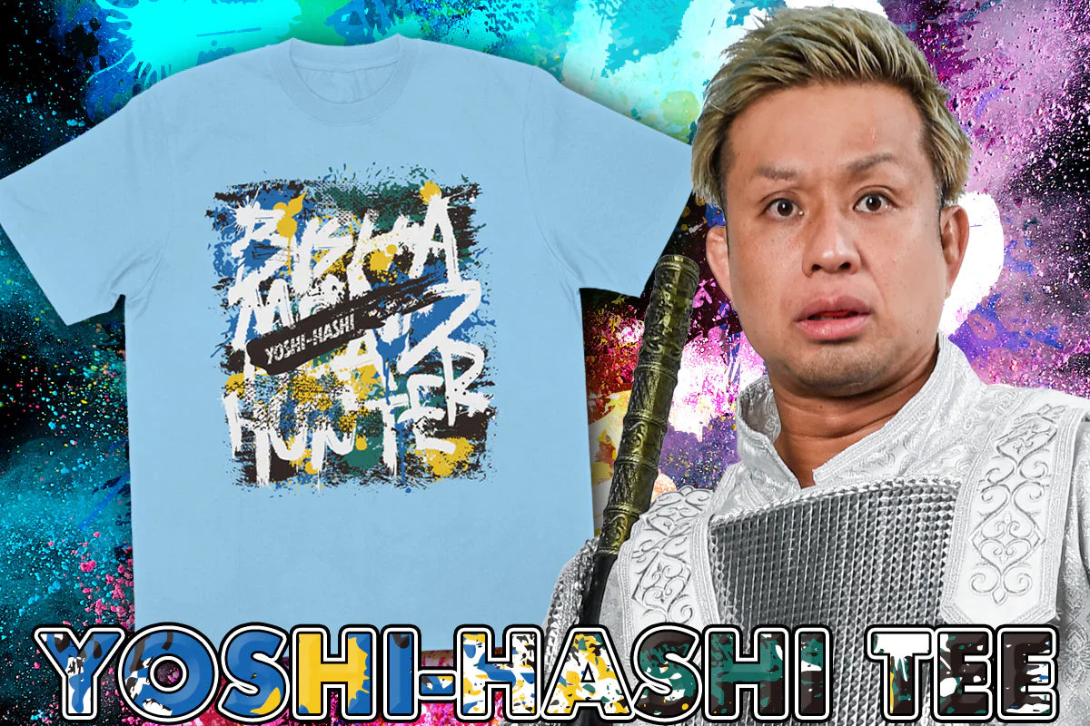 YOSHI-HASHI - Light Blue T-shirt T-Shirt PW Catalog