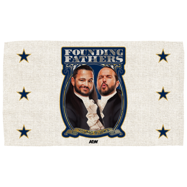 Young Bucks Founding Fathers SUBLIMATED FLAG 60" x 35" PW Catalog