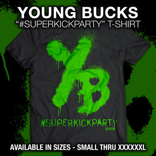 YOUNG BUCKS "#SUPERKICKPARTY" T-SHIRT