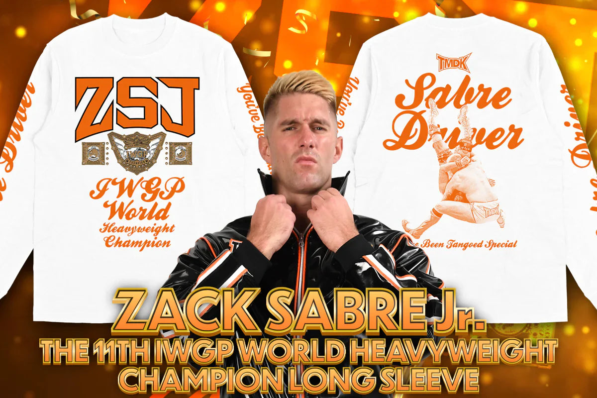 Zack Sabre Jr. - 11th Champion Long-sleeve shirt T-Shirt PW Catalog